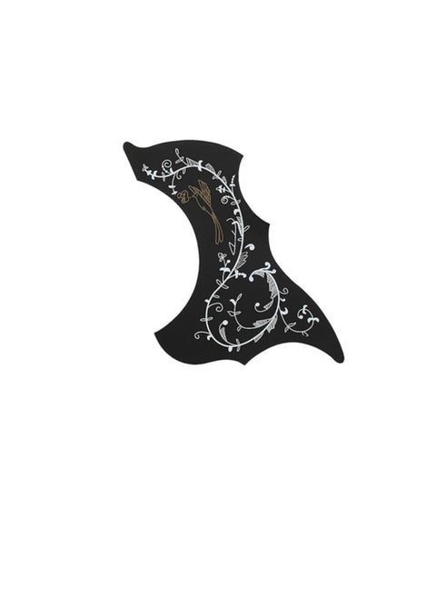Guitar Pick Guard Self-Adhesive Acoustic Guitar Pick Guard Anti-Scratch Pick Guard Sticker for 39-41in Guitar Electric Guitar Acoustic Guitar