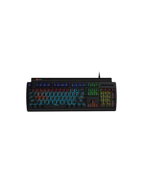 Meetion MT-MK600RD Red switch Arabic Wired Mechanical Keyboard - Black