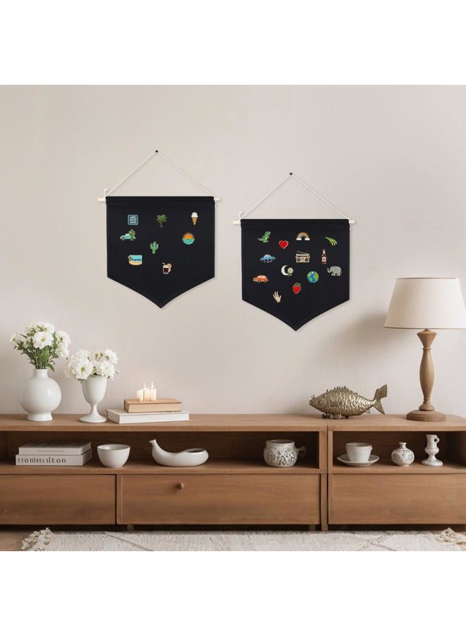 OKBA canvas pin banner 30 * 36 (30x36 black Banners*8pcs) - Image 4