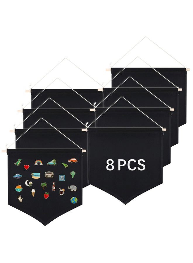 OKBA canvas pin banner 30 * 36 (30x36 black Banners*8pcs) - Image 1