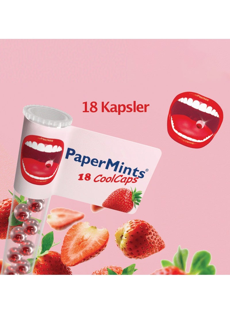 papermints Pepper Mints scented granules, 18 pieces, strawberry flavor - Image 2