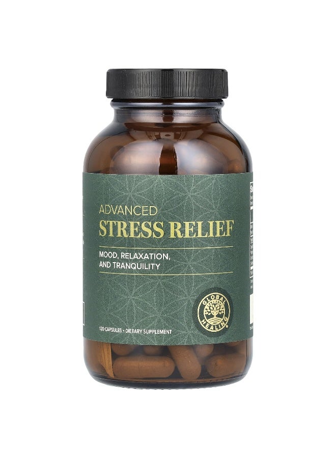 Global Healing Global Healing, Advanced Stress Relief, 120 Capsules  - Image 1