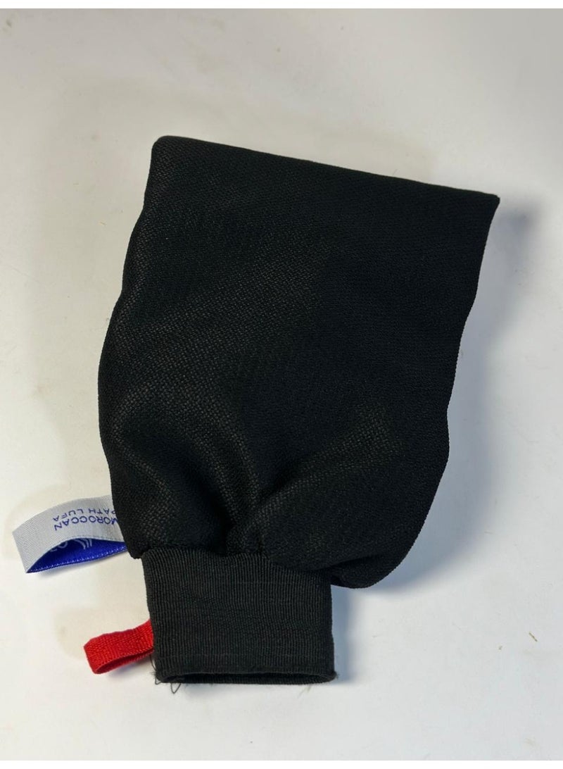 Moroccan Loofah Exfoliating Body Scrubber – Practical and Reusable Glove Design, Gentle and Suitable for Sensitive Skin 1PC - Image 2