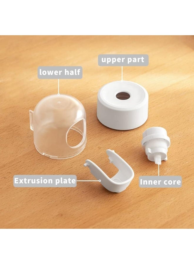YelaJoy Toothpaste Dispenser Wall Mounted Bathroom Automatic Toothpaste Squeezer,Visualization of Toothpaste Flow Rate - Image 4