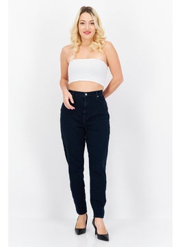 7 FOR ALL MANKIND Women Skinny Fit Washed Stretchable Denim Jeans, Blue  - Image 2