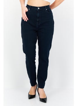 7 FOR ALL MANKIND Women Skinny Fit Washed Stretchable Denim Jeans, Blue  - Image 1