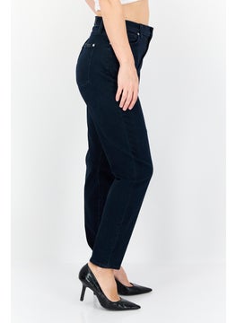 7 FOR ALL MANKIND Women Skinny Fit Washed Stretchable Denim Jeans, Blue  - Image 4