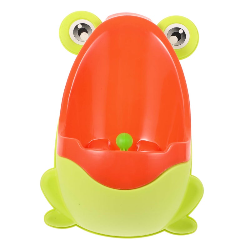 Wall Mounted Frog Potty Training Urinal For Boys And Girls Easy To Clean Space Saving Design Blue - Image 2