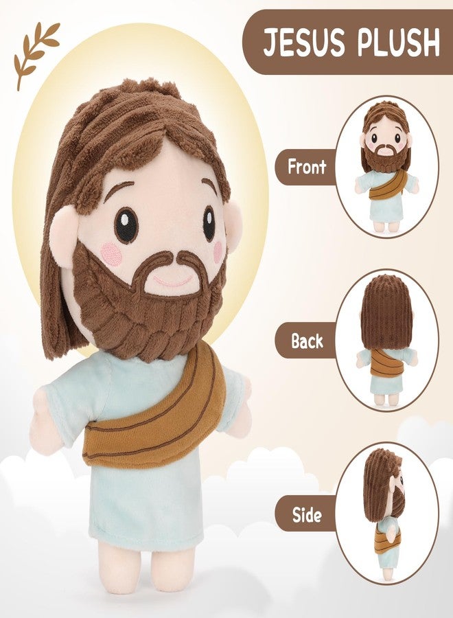 FunisFun Jesus Plush Stuffed Animal Doll Ideal Gifts for Christian Church Religious Party Favors Christmas (Jesus) - Image 3