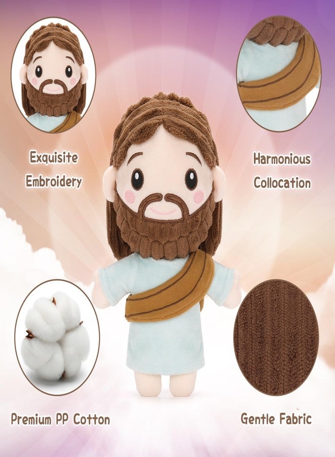 FunisFun Jesus Plush Stuffed Animal Doll Ideal Gifts for Christian Church Religious Party Favors Christmas (Jesus) - Image 5