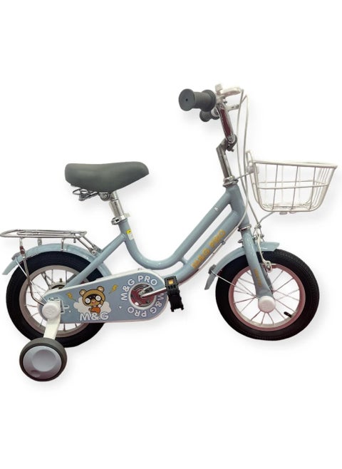 14 Inch Kids Bike with Detachable Training Wheels - Safe and Durable Design for a Fun Riding Experience Perfect for Beginners