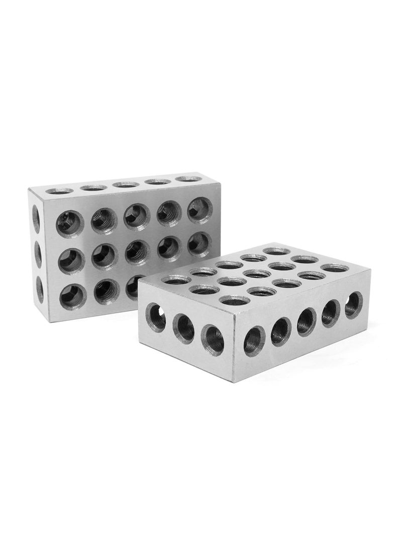 Wen WEN 10423 3 x 2 x 1-Inch Steel-Hardened Precision 123 Blocks, Two Pack  - Image 1
