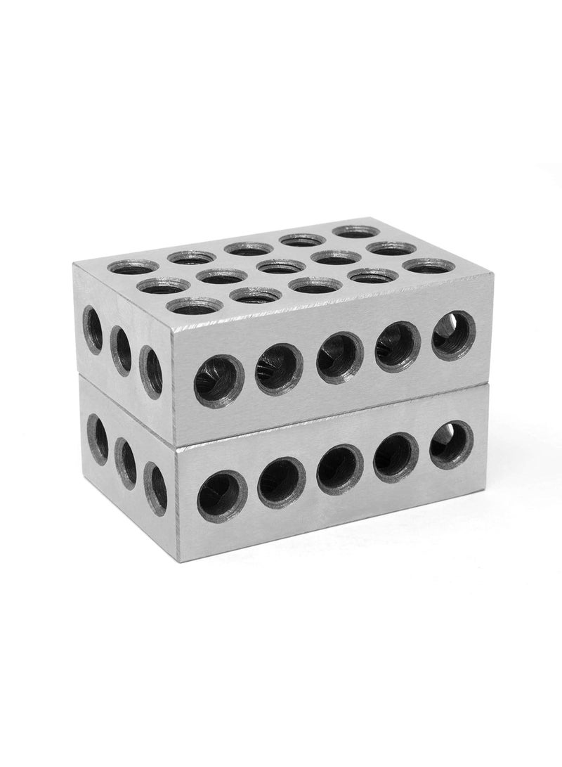 Wen كتل دقة فولاذية صلبة WEN 10423 3 × 2 × 1 بوصة، عبوة من قطعتين - Image 2