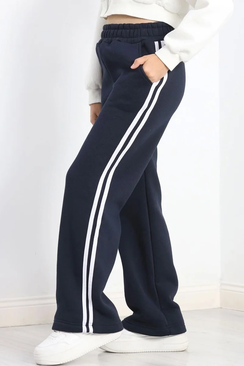 Kazax Kazakx Three Thread Fuzzy Sweatpants Navy Blue - 20111.1287.