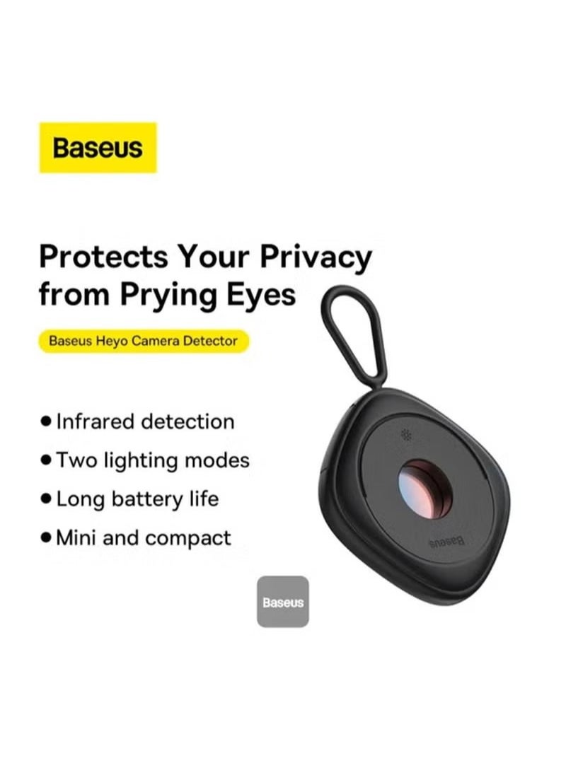 Baseus - Anti Detector Hidden Camera Mini Travel Hotel Hidden Camera Finder Anti-Spy Camera Infrared Detector - Image 1