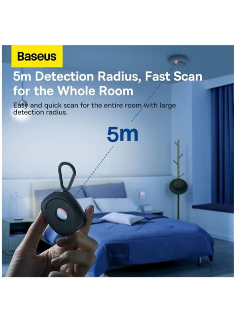 Baseus - Anti Detector Hidden Camera Mini Travel Hotel Hidden Camera Finder Anti-Spy Camera Infrared Detector - Image 1