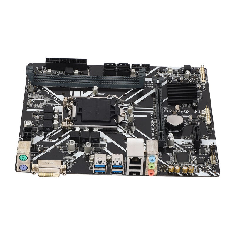 ITE LGA1151 Motherboard M ATX DDR4 2666MHz Versatile CPU Compatibility - Gaming Motherboard DVI Output for Home Design Gaming - Image 3