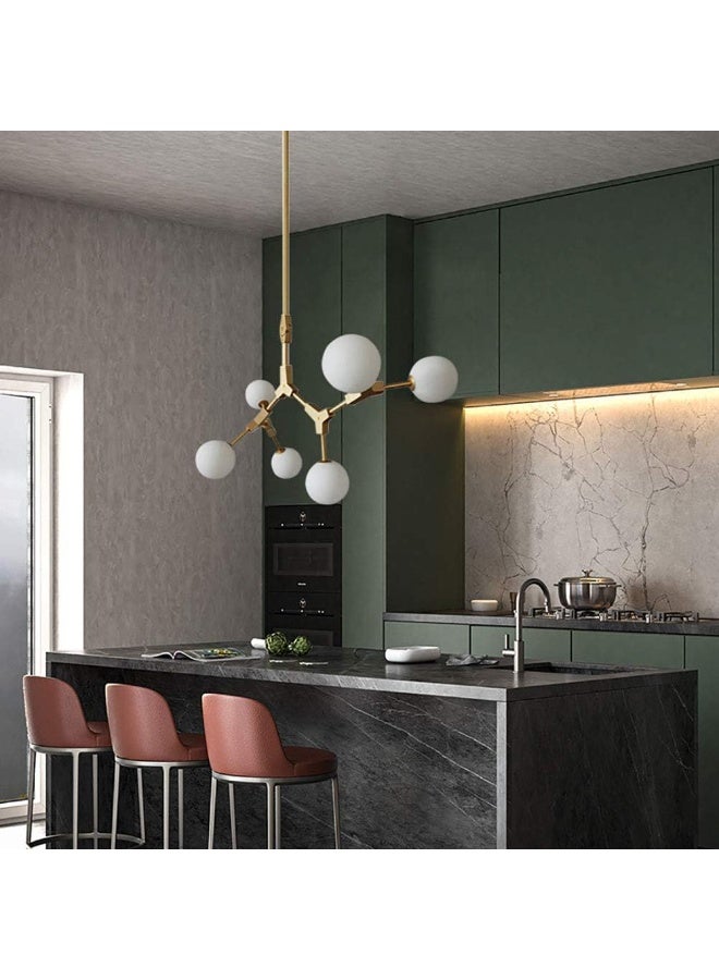 كلوك ثريا سبيدو جلوب ذهبي - ٦ اطراف - Image 3