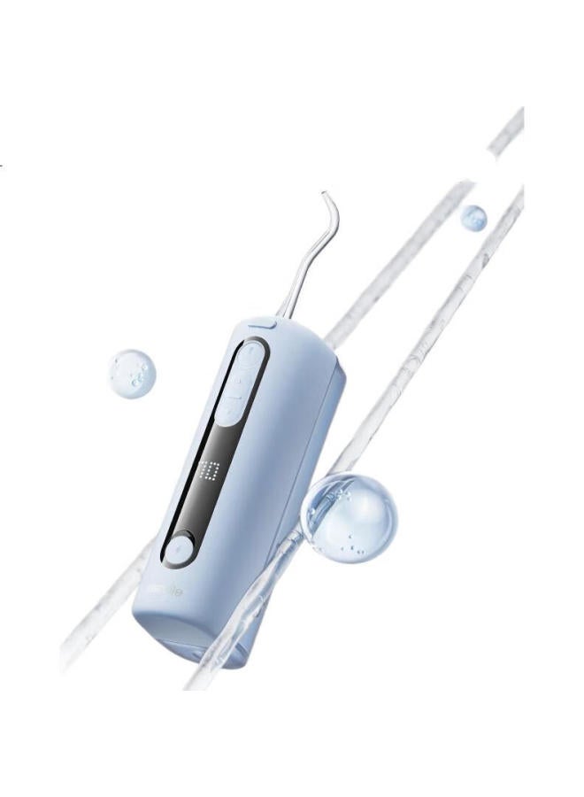 Usmile Smile Plus Water Flosser Dental Irrigator Portable Expandable Water Flosser C20 Mirror Lake Blue, Ideal For New Wedding, Birthday, And Christmas Gifts - Image 2