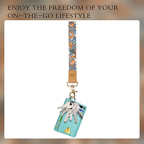 EcoVision Keychain Lanyard for Keys, Wristlet Key Chain for Women, Key Holder Lanyards with 2 keyrings - Image 5