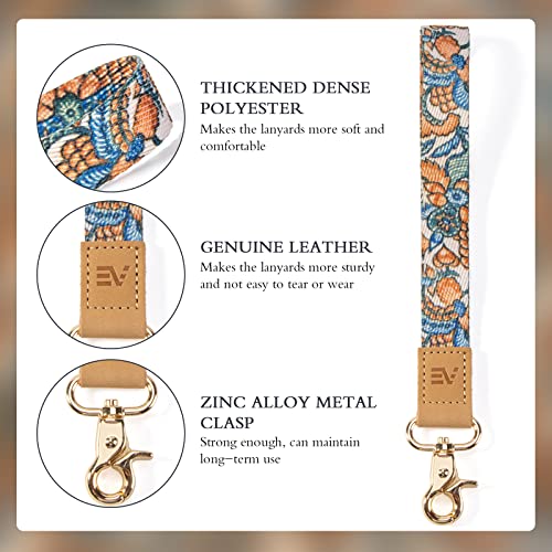 EcoVision Keychain Lanyard for Keys, Wristlet Key Chain for Women, Key Holder Lanyards with 2 keyrings - Image 3