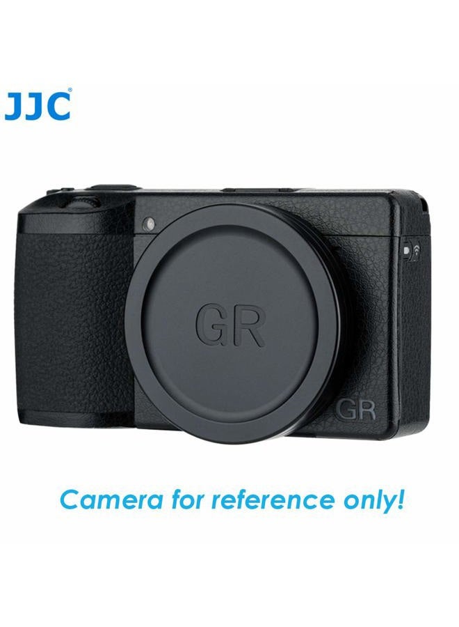 JJC LC-GR3 Metal Lens Cap for Ricoh GR III GR IIIx and GR II Camera, Ricoh GR III Lens Cap, Lens Cap for Ricoh GRIII GR IIIx GRII, Made of Premium Aluminium Alloy - Image 3