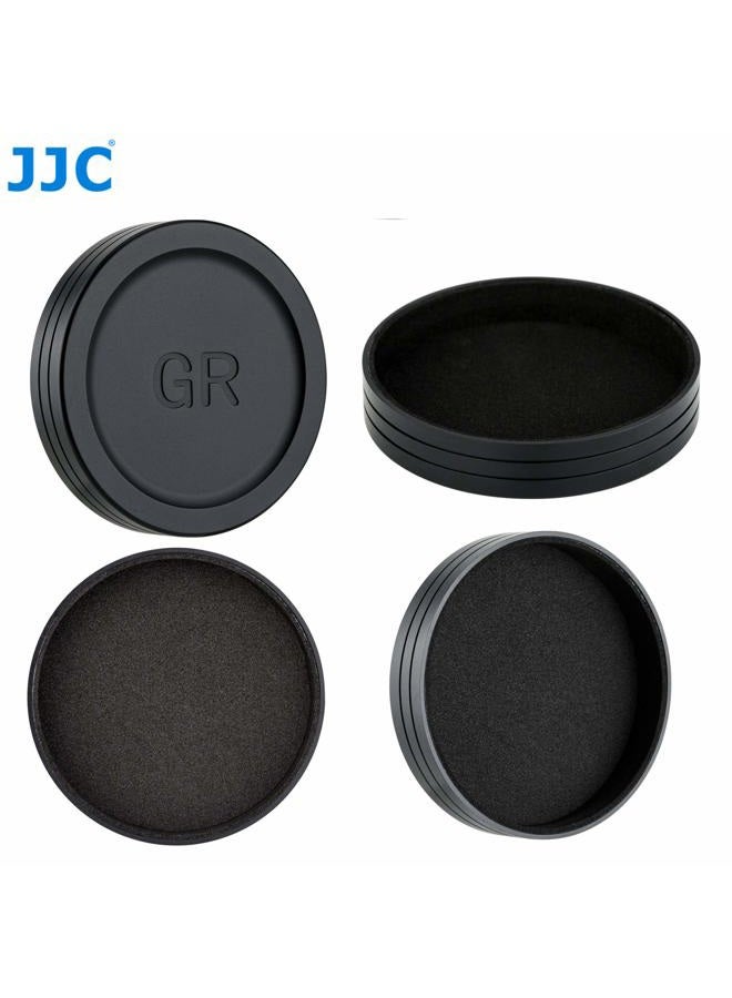 JJC LC-GR3 Metal Lens Cap for Ricoh GR III GR IIIx and GR II Camera, Ricoh GR III Lens Cap, Lens Cap for Ricoh GRIII GR IIIx GRII, Made of Premium Aluminium Alloy - Image 2