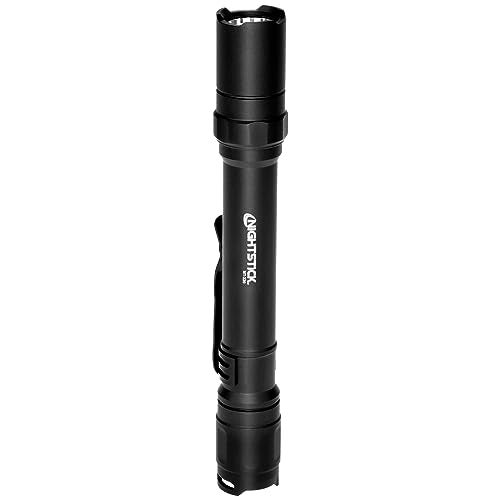 Nightstick MT-220 Mini-TAC PRO Metal Multi-Function LED Flashlight-2 AA, 6-Inch, Black - Image 1