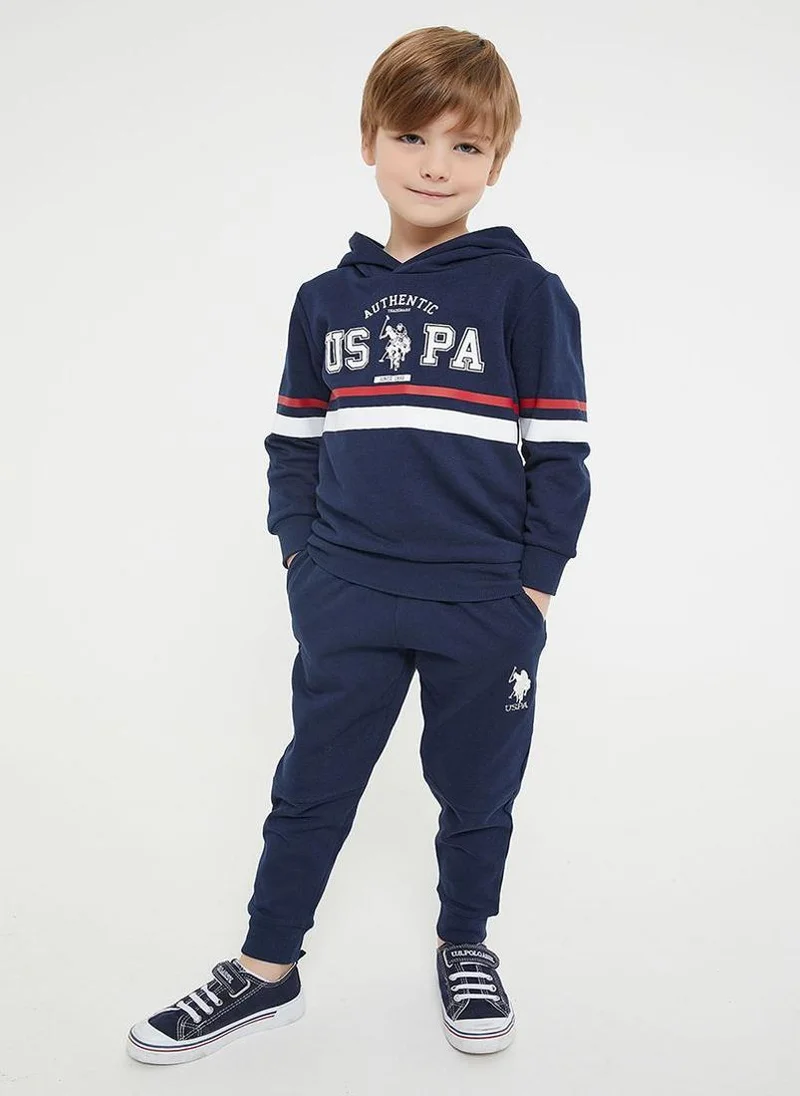 U.S. Polo Assn. U.S. Polo Assn. Navy Boys Tracksuit Set