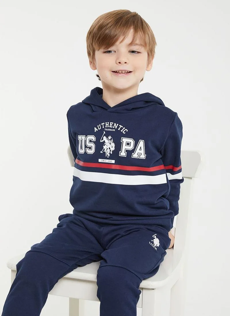 U.S. Polo Assn. U.S. Polo Assn. Navy Boys Tracksuit Set