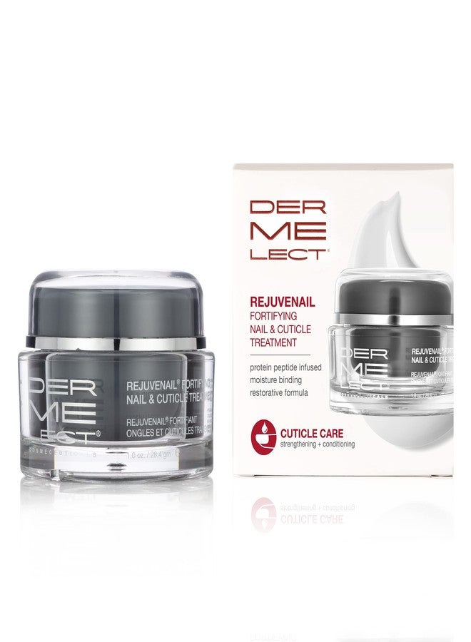 Dermelect Rejuvenail Fortifying Nail & Cuticle Treatment- Cream for Dry Damaged Cuticles with Peptides Hyaluronic Acid Shea Butter, Moisturizes, Soothes, Strengthens Repairs Cuticles & Nails - Image 1