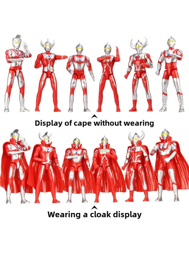 A Generation Of Jinjiang Genuine Multi-joint Movable Ott Five Brothers Model To Send Cape Children Altman Toys-Color:14.8cm Ott's Father - Image 4