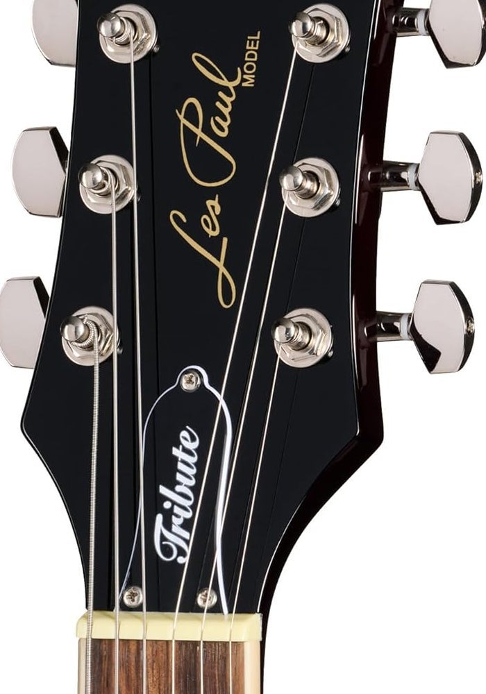 Epiphone Inspired By Gibson Les Paul Tribute Plus Electric Guitar, Vintage Sunburst - Image 5