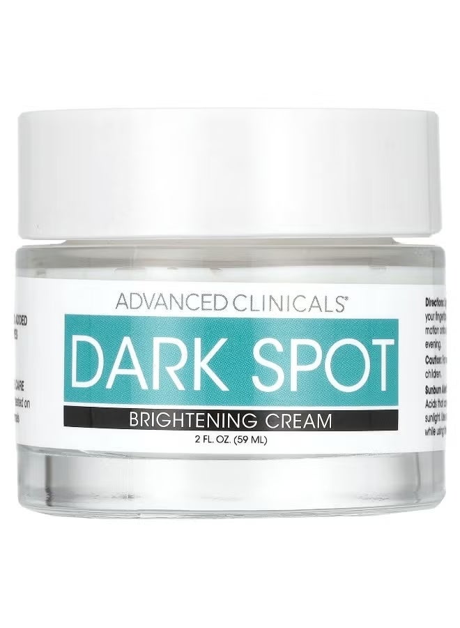 أدفانسد كلينيكال Advanced Clinicals, Dark Spot, كريم تفتيح، 2 أونصة سائلة (59 مل)