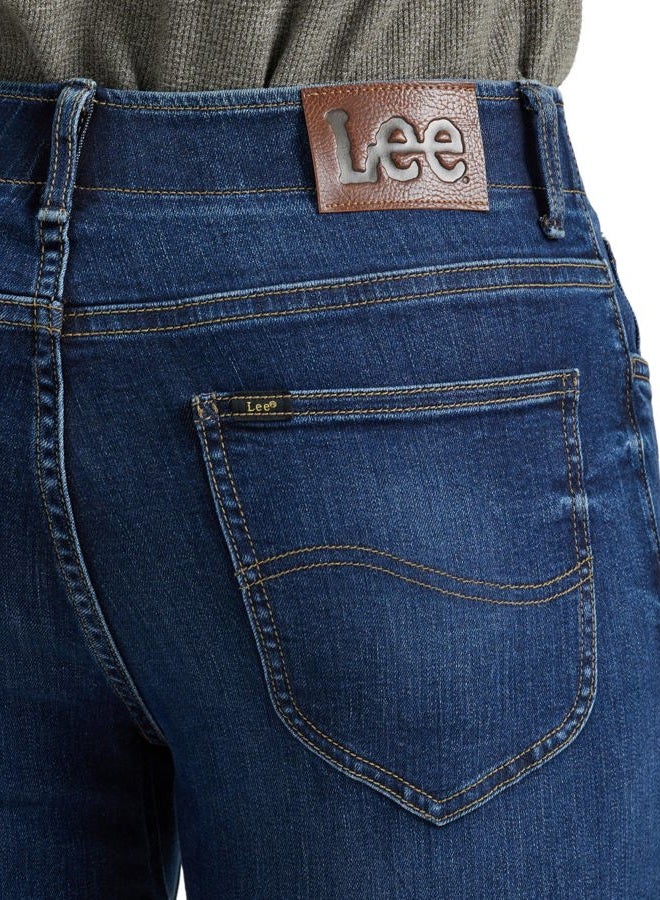 LEE Uniforms Men's Performance Series Extreme Motion Regular Fit Jean, Night Owl, 34W / 32L - Image 3