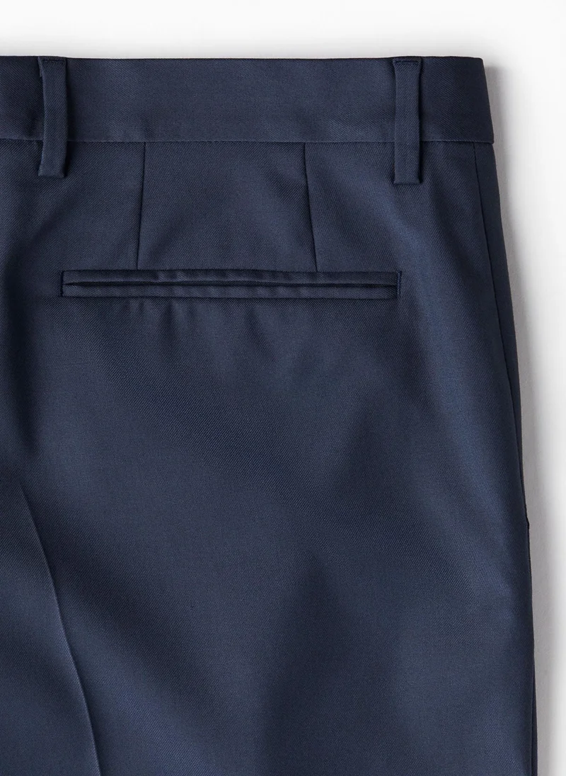 H&M Slim Fit Suit Trousers