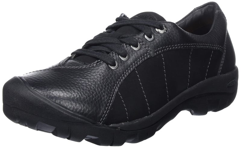 KEEN Womens Presidio Casual Comfortable Oxfords BlackMagnet 11