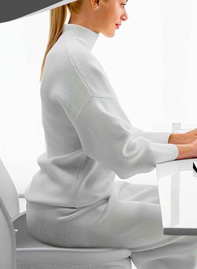 Chase Up memory foam seat cushion, relieves coccyx, sciatica, back pain, ergonomic seat cushion, suitable for office chairs, cars, office workers, pregnant women (gray) - Image 3