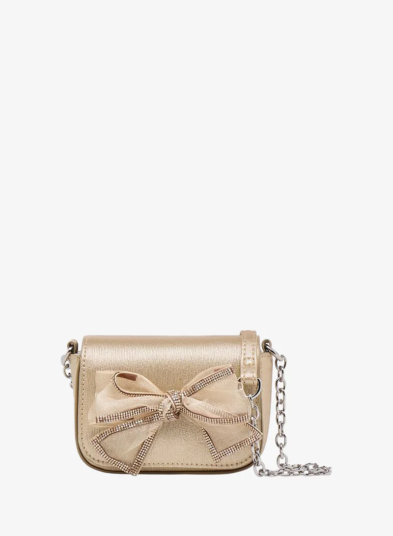 Celeste Crossbody Bag with Embellished Bow Accent Ramadan Collection