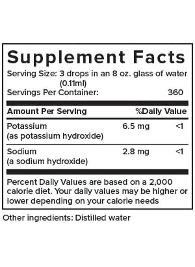 Alkalife - pH Booster Drops | The First Patented Alkaline Water Booster to Neutralize Acid & Balance pH for Immune Support, Peak Performance, Detox, Overall Wellness – 1.25oz - Image 1