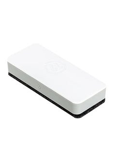 U Brands Side Magnetic Dry Erase Board Eraser Thick Felt Bottom Surface 2 X 5 X 1 Inches White  - Image 1