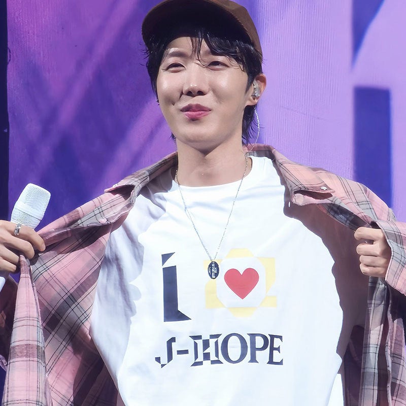 J-Hope Jung Hae-Sik 2025 Hopeonthestage Concert Kpop Same Style Clothes Cotton Short-Sleeved T-Shirt - Image 4