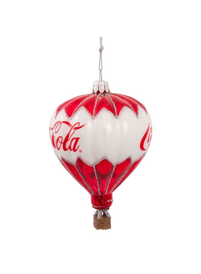 Kurt Adler Kurt S. Adler Coca-Cola Glass Balloon Ornament, 3.5-Inch, Christmas - Image 3