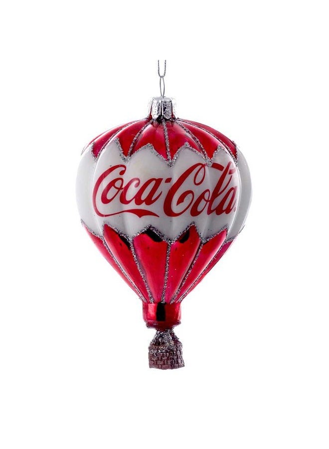 Kurt Adler Kurt S. Adler Coca-Cola Glass Balloon Ornament, 3.5-Inch, Christmas - Image 2