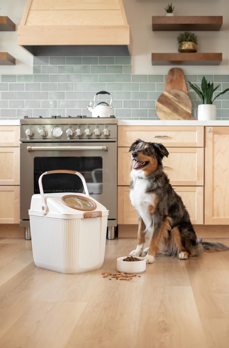 Harry Barker Lightweight Airtight Pet Food Storage Container, Eco-Friendly Recycled Plastic with Easy-Access Lid, Holds up to 25 lb Dry Dog or Cat Food - Image 3