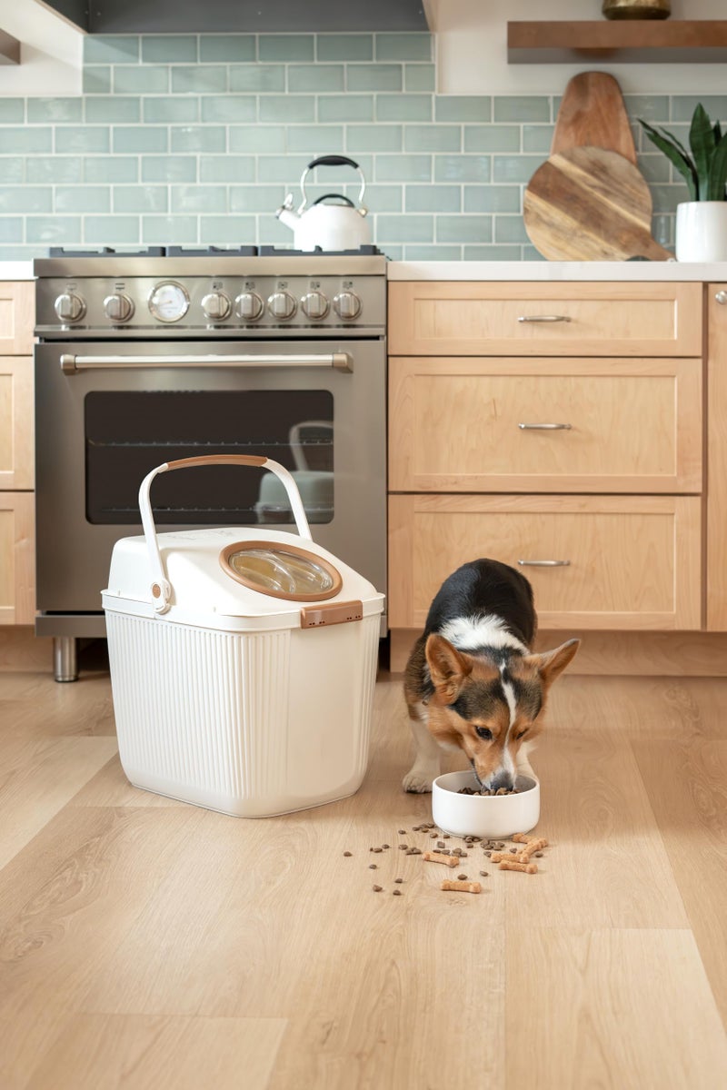 Harry Barker Lightweight Airtight Pet Food Storage Container, Eco-Friendly Recycled Plastic with Easy-Access Lid, Holds up to 25 lb Dry Dog or Cat Food - Image 4