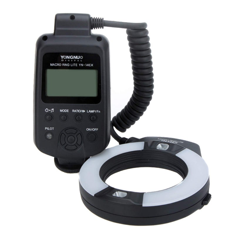 YONGNUO YONGNUO YN-14EX YN14EX TTL Macro Ring Flash, LED Flash Light with Adapter Ring for Canon EOS DSLR Cameras, as Canon MR-14EX  - Image 3
