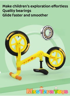 MissTiara New children's balance car without pedals suitable for 2-6 years old boys and girls Improve and exercise your Kids balance  - Image 3
