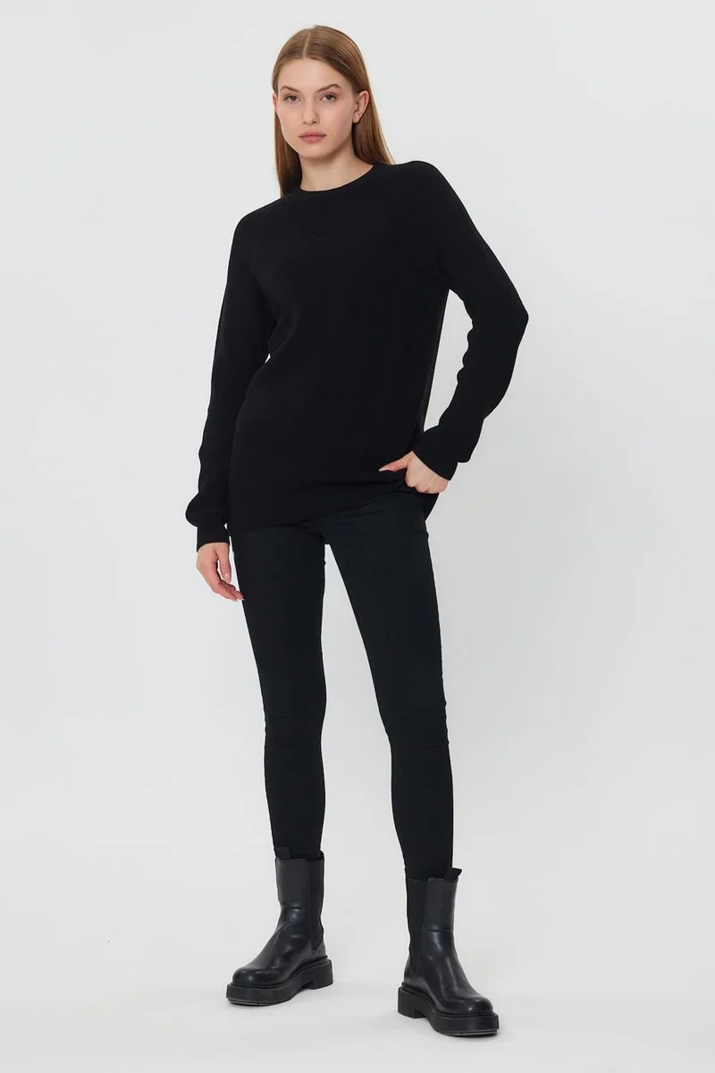 Alexander Gardi Alexandergardı Selanik Knitted Crew Neck Sweater (E23-6707-WN)