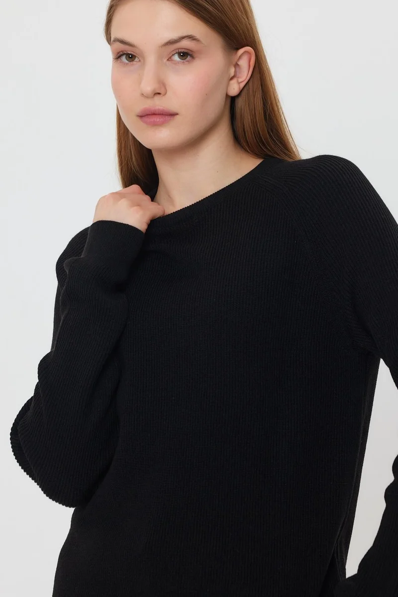 Alexander Gardi Alexandergardı Selanik Knitted Crew Neck Sweater (E23-6707-WN)